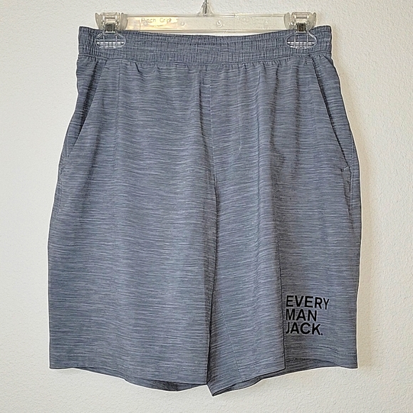Lululemon Colab EVERY MAN JACK Pace Breaker Short Linerless 8", S, Grey, VGUC - Picture 1 of 16